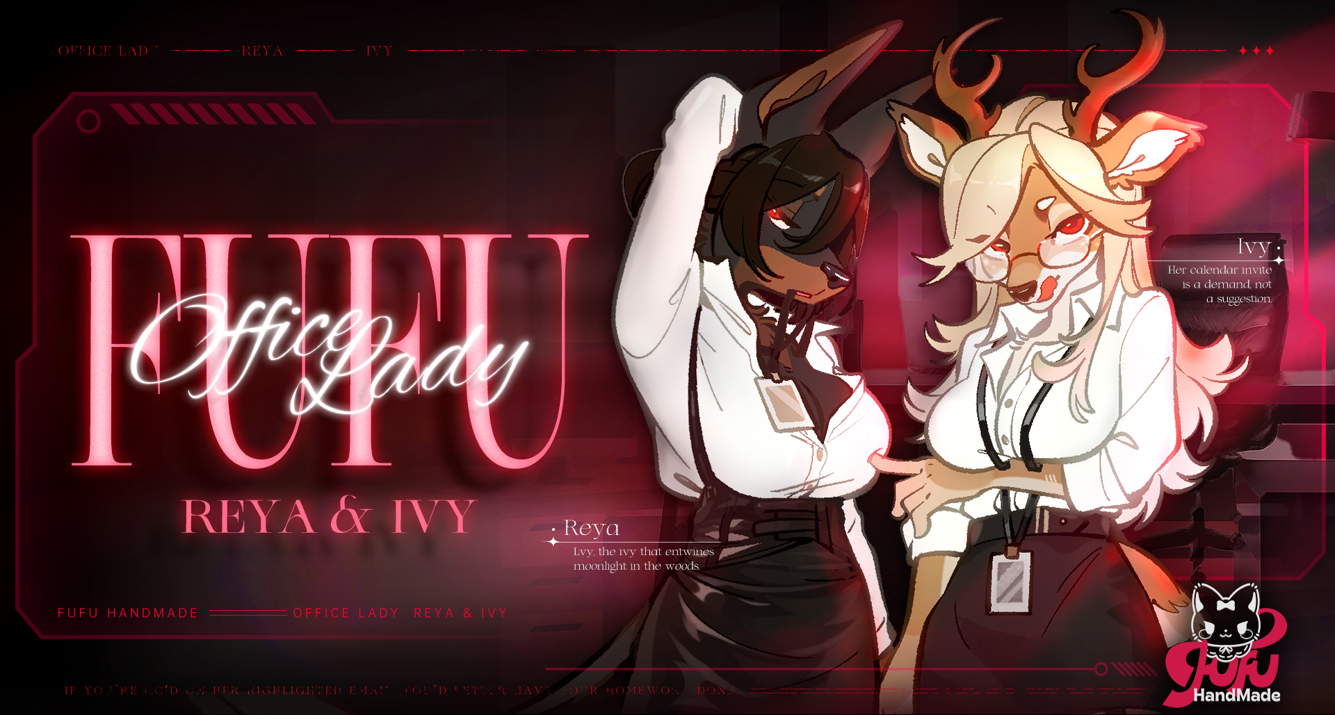 FUFU Office Lady Banner